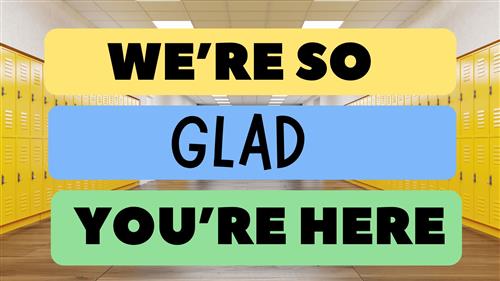 glad you are here